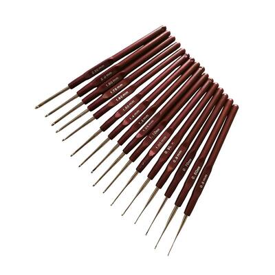 Knitting Tools Sweater Needles Thin Lace Crochet Hooks Set