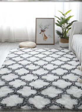 Carpets Plush carpet bedroom rug bedside blanket floor mat 1