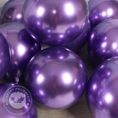 30pcs Very Beautiful Metallic Balloons 5/10/12 Inch Gold Sil