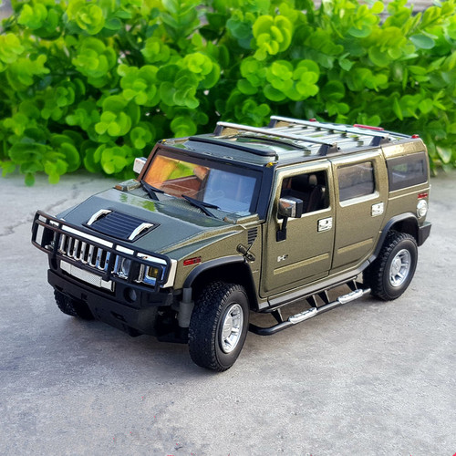 1:24 HUMMER H2 Alloy Car Model Diecast & Toy Metal Off-road