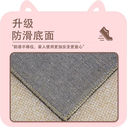 202新款儿童房间床边地毯女孩卧室床头可爱主卧床前仿羊绒地垫