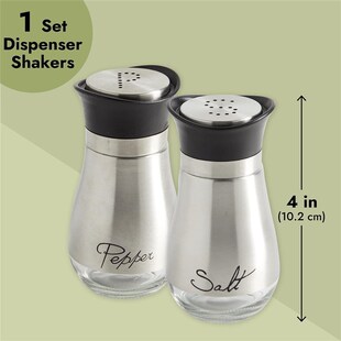 Salt and Pepper Shaker Grinder Set Kitchen Spice Mill