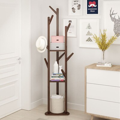 coat rack wooden coat hanger cloth stand clothes racks 衣架