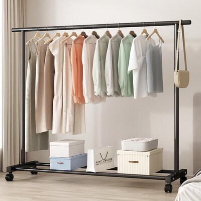 Hook Hanging Pole Rack Clothes Hanger Coat stand衣架家用挂衣
