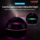 USB Aroma Diffuser Air Grain Ultrasonic Wood LED Humidifier