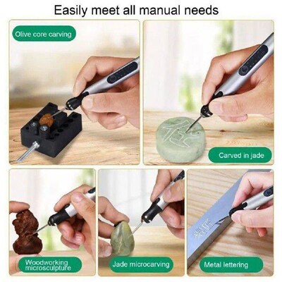 Ergonomic Handle Engraver Portable Electric Engraving Pen