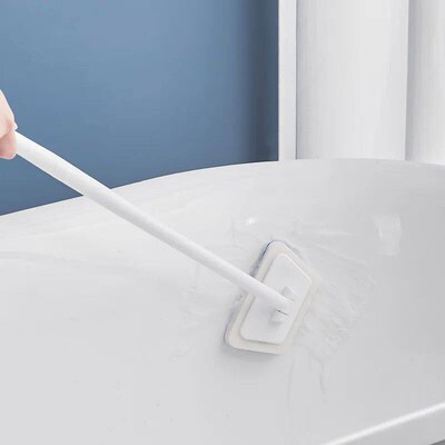 Multi-Functional Bathroom Wall Brush Long Handle Removable H