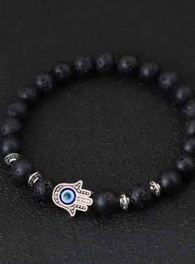 Turkey Evil Eyes Bracelet For Men Women Gothic Fatima Hand