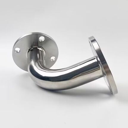 90度法兰弯头30不锈钢法兰变径异径焊接供水设备非标弯管配件