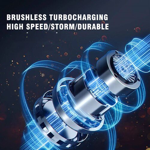Turbo Jet Fan Brushless 140000RPM Air Blower Handheld Duct P