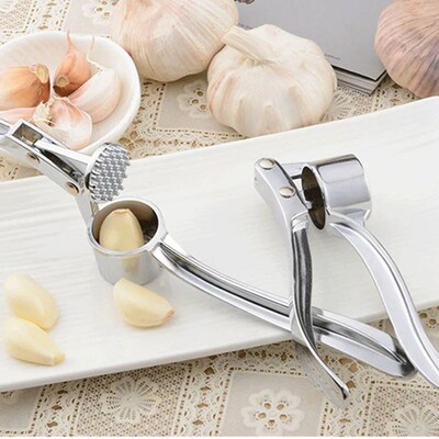 Garlic Press Crusher Mincer Kitchen Stainless Steel Garlic S
