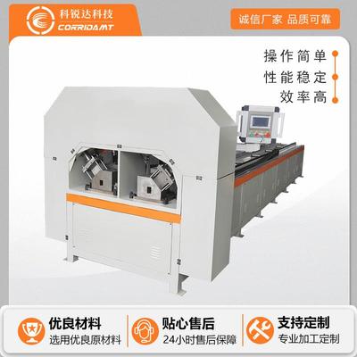 全自动方管冲孔切断机 不锈钢圆管冲孔机 数控槽钢型材液压打孔机