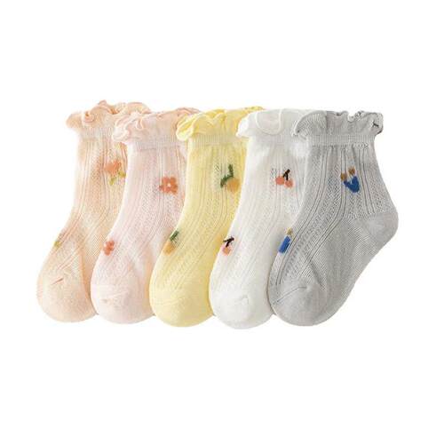 3Pair/lot  born Baby Socks Summer Thin Casual Kids Baby