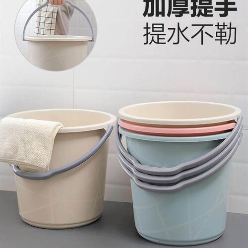 Portable large thickened water storage bucket for dormitory