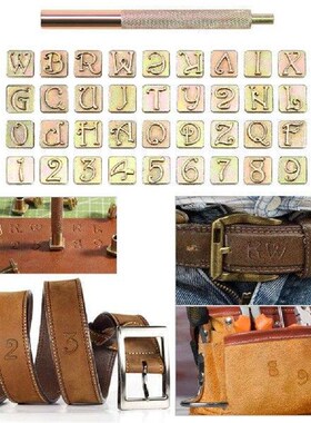 Craftool Carbon Steel Letters Stamping Symbol Set 36 Stamps