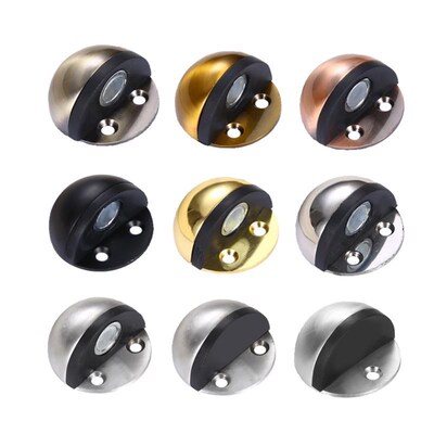 To touch the door stopper punched door stop free bumper new