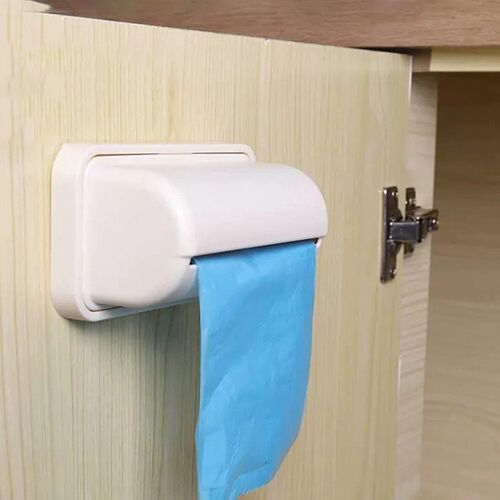 Trash Bags Storage Box Garbage Bag Dispenser for Kitchen Bat