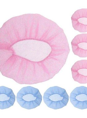 8 Pcs Hair Net Women Sleep Bonnet Polyester Cotton