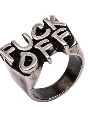 Haiteng jewelry retro old mens domineering personality Engl