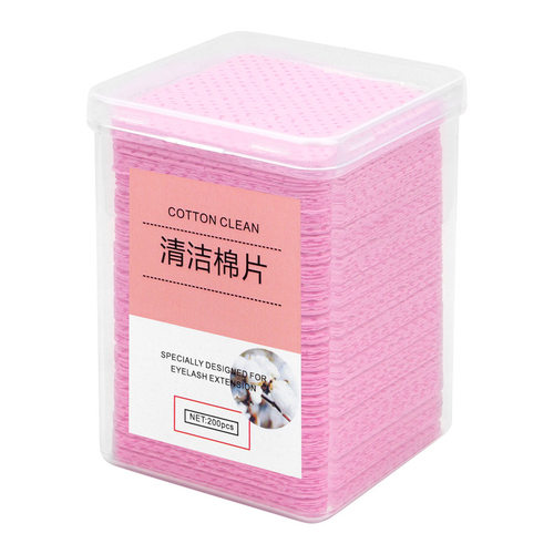 Eyelash Glue Remover Wipe 200PCS Cotton Wipes UV Gel Nail Ti