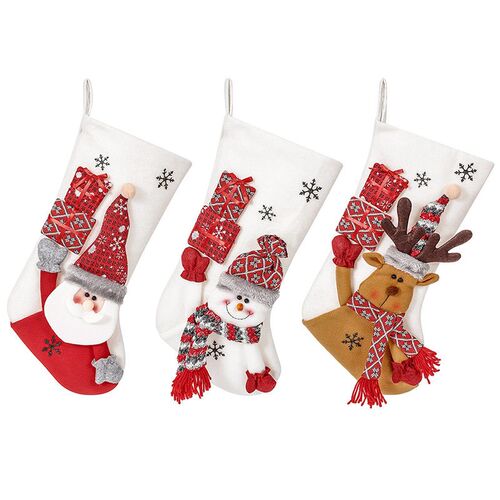 2023 Christmas stocking gift bag decorationsstocking set Chr