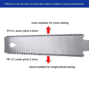 31cm Hacksaw Japanese Saw 6 Inch Double Edged Pull Saw