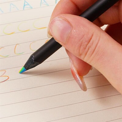 12pcs Crayons Colour Pencil Set Rainbow Pencils for Children