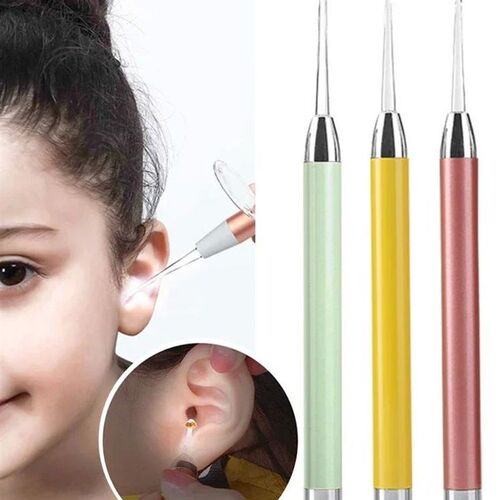 1PCS Luminous Ear Wax Cleaner LED Light Earpick Earwax Remov