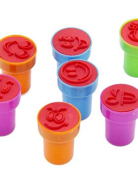 Children DIY Stamp Toy Cartoon Princess Self-ink Stamps Art