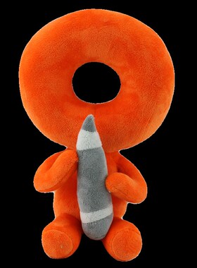 AlanBecker火柴人受害者天选之子黑暗之主毛绒公仔娃娃动漫玩偶