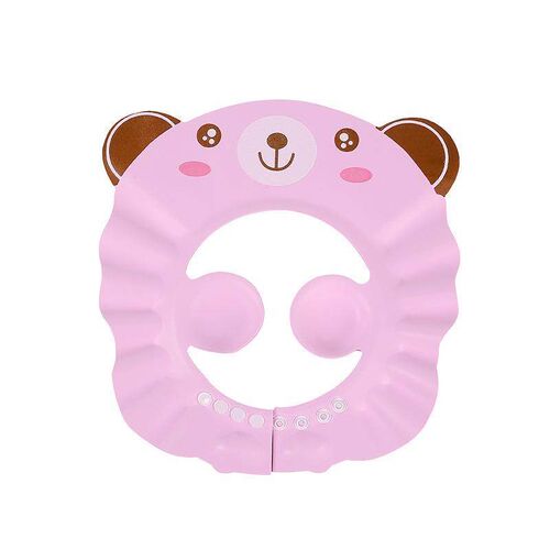 Baby Shower Cap Adjustable Shampoo Cap Child Protection Ear