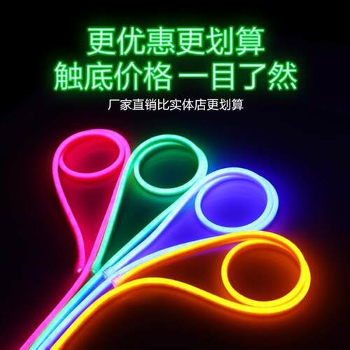 1M/2M/M/5M/10M Neon Light Dance Party Decor Light Neon LED