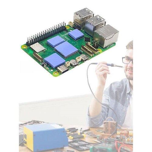 For Raspberry Pi 5 Active Cooler with Adjustable Speed