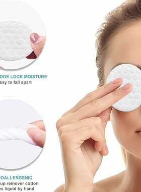 100Pcs/pack Facial Make Up Cosmetic Cotton Pads Round Soft M