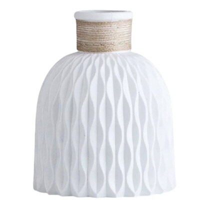 1PC Water Ripple Plastic Vase Wave Flower Pot Arrangement Mo