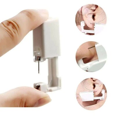 1-20Pcs Ear Piercing Gun Kit Disposable Sterile Safety Earri