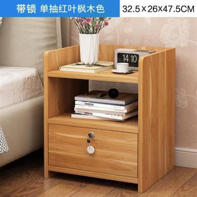 Bedside cabinet simple modern simple rack budget bedGroom b