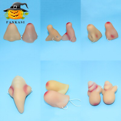 Halloween decoration simulation fake nose witch prop巫婆