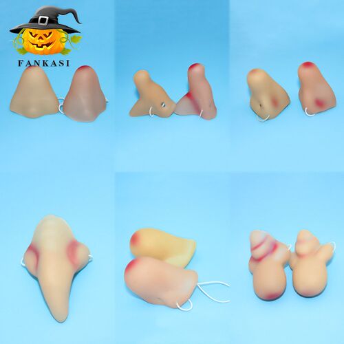 Halloween decoration simulation fake nose witch prop巫婆