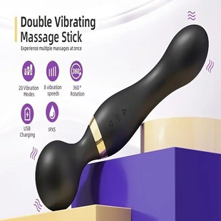Mini Massager 20 Modes 8 Vibration For Relieving Muscle Tens