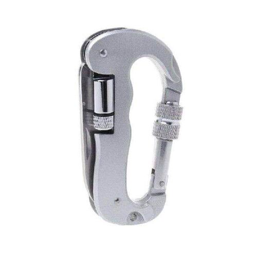 Outdoor EDC Folding Tool Multi Function Carabiner Hiking
