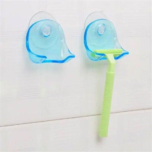 1pcs Toothbrush  Shaver Holder with Sucker Cup for Bathroom