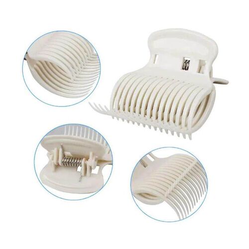 12Pcs/Set Salon Hot Roller Barrette Hold Hair Evenly Curled