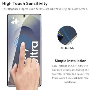 4in1 S25 Plus Finge Galaxy Ultra For Glass Tempered S24