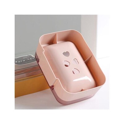 Square Soap box Drain Holder No punching sponge storage香皂