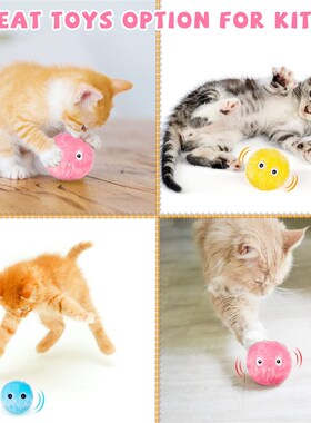Smart Cat Toys Interactive Ball Catnip Cat Training Toy Pet