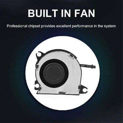 Built-in Heatsink Cooler Fan Lightweight Console Host