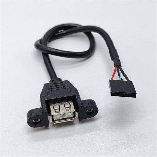 30CM 5Pin 2.54mm Motherboard Female Header to USB Type A