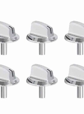 6 PCS Upgrade 5304525746 Long Stem Stove Knobs