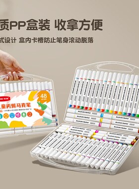 Acrylic marker pens, watercolor pens, stackable colors
